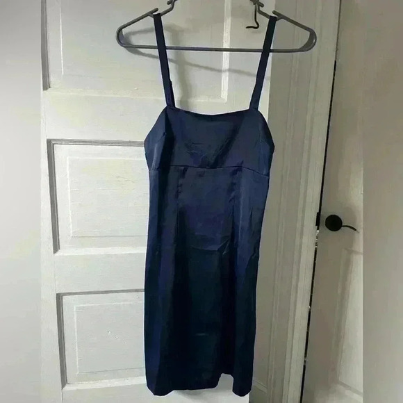 NWT Urban Outfitters Silk Slip Dress size extra small‎ - Picture 1 of 10